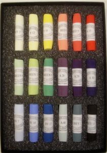 Unison starter sets of pastels £56.00. Perfect gifts for artists.