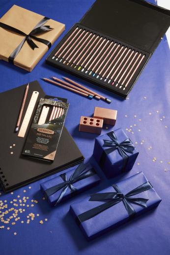 Derwent Metallic pencils gift set £41.00