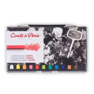 Conte a Paris coloured pastels set.