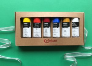 Cranfield acrylic set £26.99. Perfect gifts for artists.