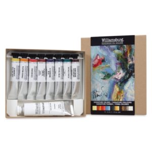Williamsburg Oil Paint Set signature colours £39.99. Perfect gifts for artists.
