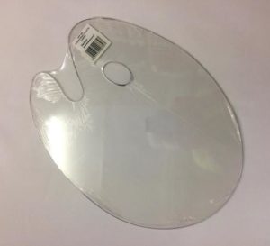 Clear kidney shaped palette £8.15 Perfect gifts for artists.