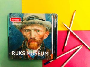 Van Gogh colouring pencils set of 24
