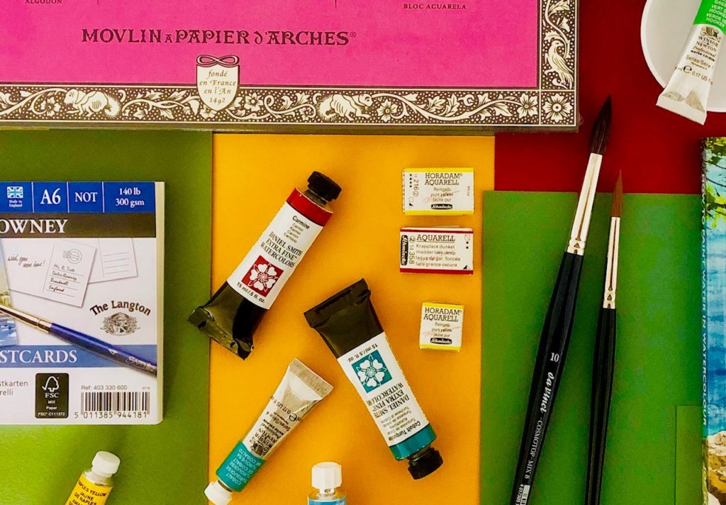 Art materials for watercolour artists. Perfect gifts for artists.