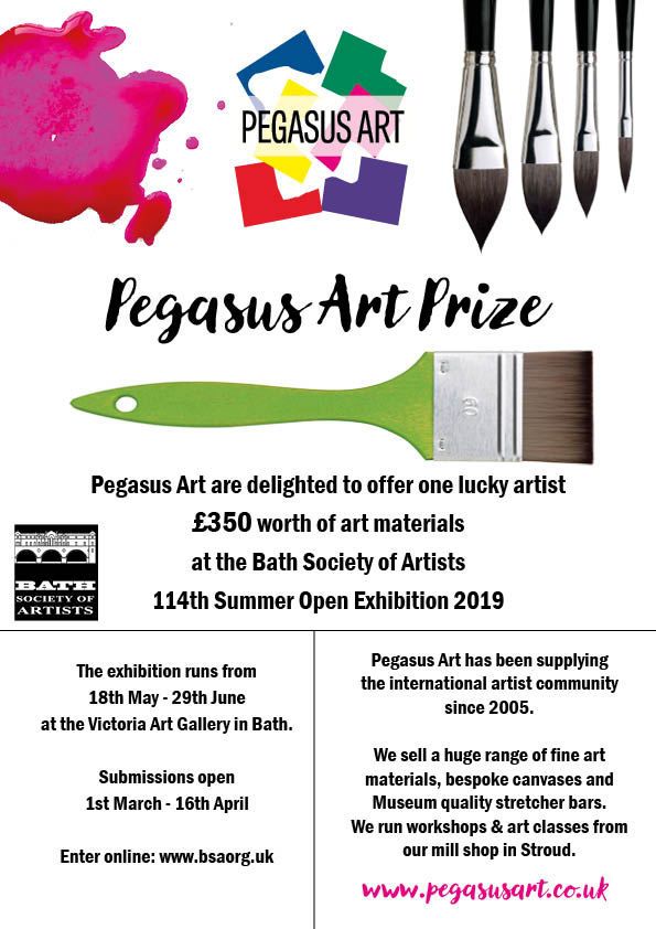 Pegasus Art Prize £350 worth of art materials
