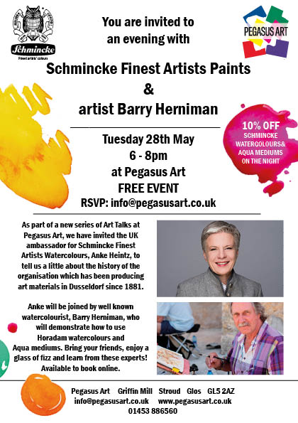 Art Talk with Schmincke Finest Artist Colours