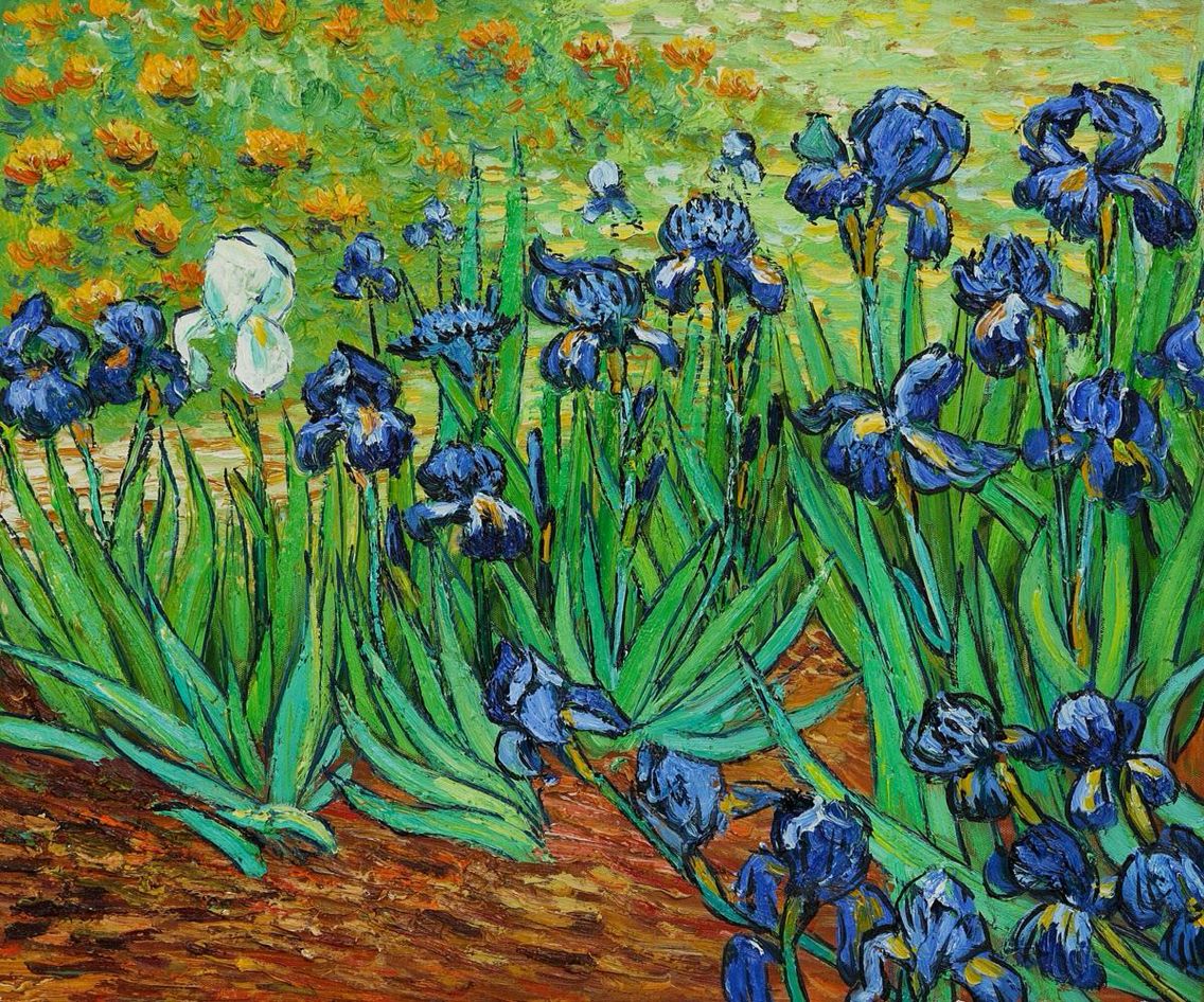 Van Gogh Iris paintings