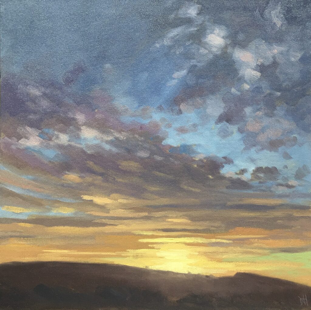Garth Sunrise by Dawn Harries.