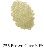Brown Olive 50% 736