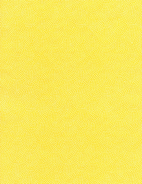 Chiyogami Paper 820 Scallop Pattern - White Dots On Yellow: 24 x 18 (610mm  x 507mm) - £ - Pegasus Art