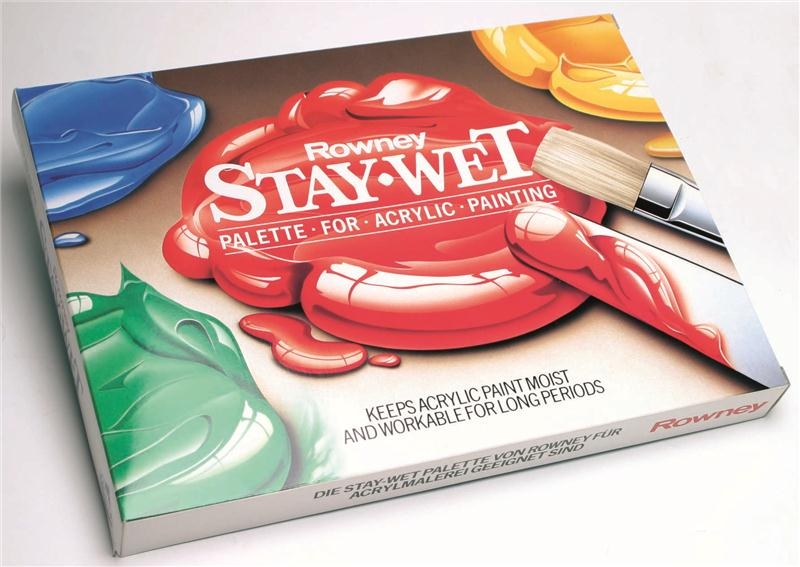 Daler-Rowney Stay Wet Palette for Acrylics Large
