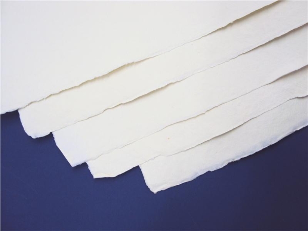 Khadi Handmade White Cotton Rag Paper Pack-White-320gsm-A3-16.5x11.75/297x420mm 
