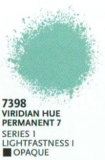 Viridian Hue Permanent 7 S1