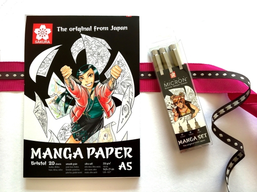 Manga Pen Set & Manga A5 Pad - Creative Gift - £9.99 - Pegasus Art