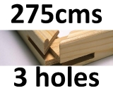 275cms (3 Holes)