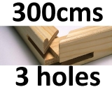 300cms (3 Holes)