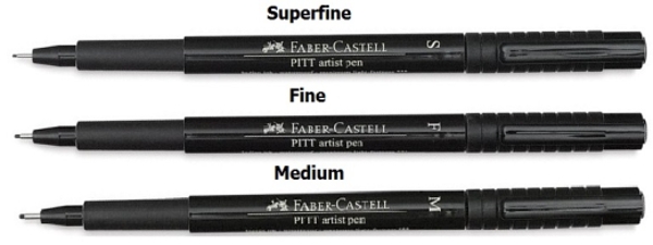 FABER CASTELL - Pitt Artist Pen - Atelier Phuong, matériels beaux-arts