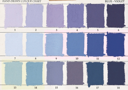 Unison Pastel Color Chart
