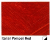 18 Italian Pompeii Red